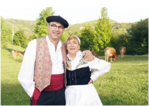 Traditional Basque outfit