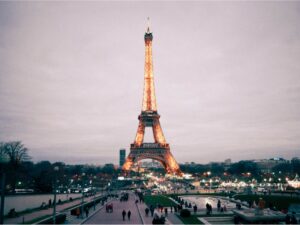 Tour Eiffel le soir